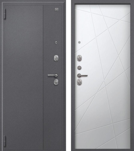 Центурион SEZAM А-03-2025 Серый букле-Кашемир белый